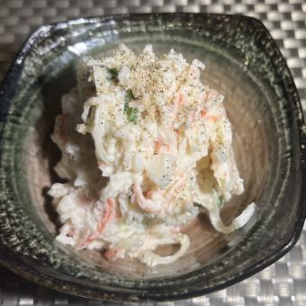 カニカマのポテサラ