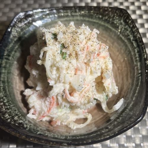 カニカマのポテサラ