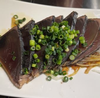 かつおのたたきポン酢がけ