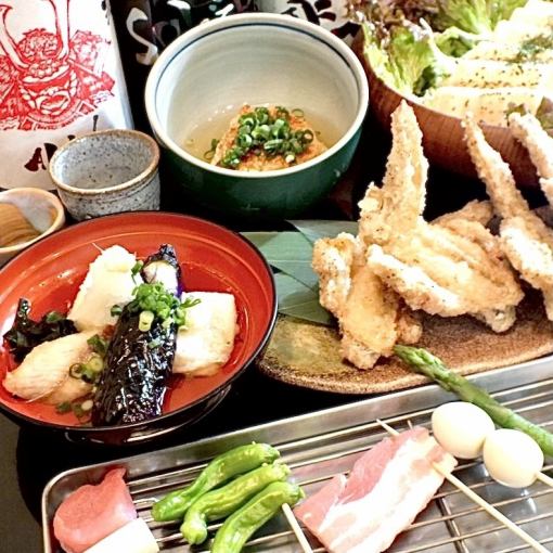 Highly recommended! ◆Niitaka Course◆ Includes 2 hours of all-you-can-drink draft beer + all-you-can-eat kushikatsu course★