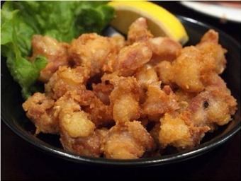 Fried chicken cartilage/Fried octopus/Fried sweet shrimp/Squid tempura/Chicken tempura