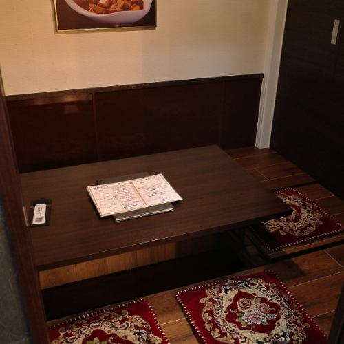 ゆったり掘りごたつ個室♪