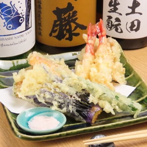 天ぷら盛り合わせ