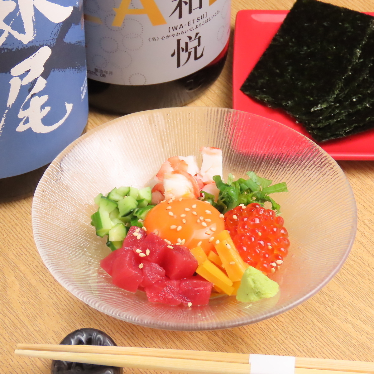 豊洲から仕入れる厳選素材を使用したおもてなし