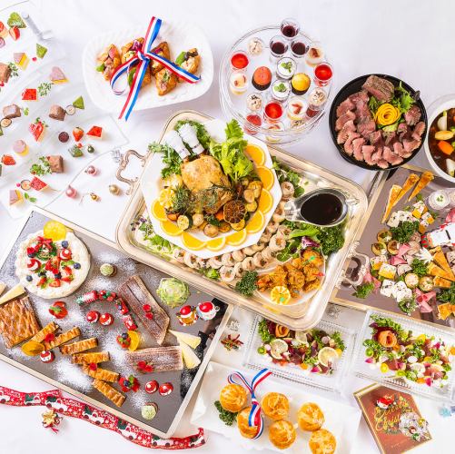 【12/6，7，13，14，20，21の期間限定】クリスマスランチブッフェ（90分制）