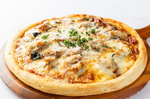 グリルチキンとハラペ-ニョのピザ セット