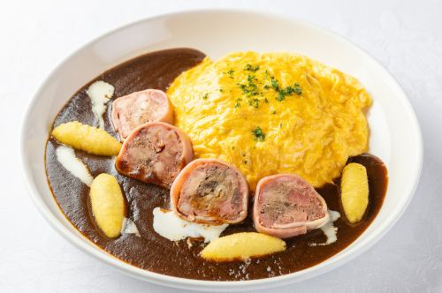 オムライス ミ－トロ－フ デミグラスソース 　セット