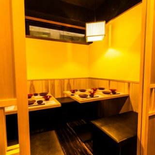 川越駅から徒歩1分の好立地！各種宴会、パーティーに最適な個室空間をご用意しております。完全個室なっておりますので接待や会食にもおすすめです。川越での様々なシチュエーションに幅広くご利用頂けます。