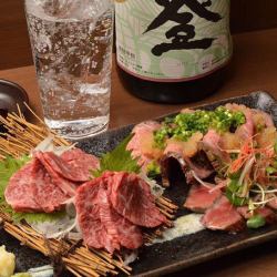 契約肉屋の肉盛り