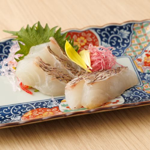 紅鯛魚刺身