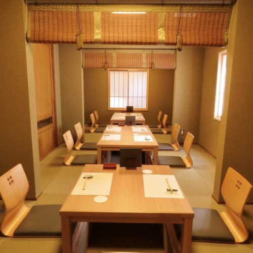 全貸切は15～18名様にてご利用可能。