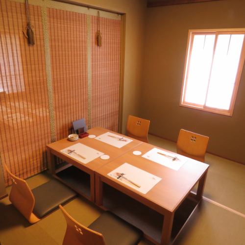全席掘りごたつ席。接待や各種宴会におすすめです！