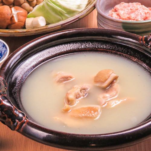 【完全予約制ランチ】水炊き鍋〈雑炊付き／昼飲み可〉