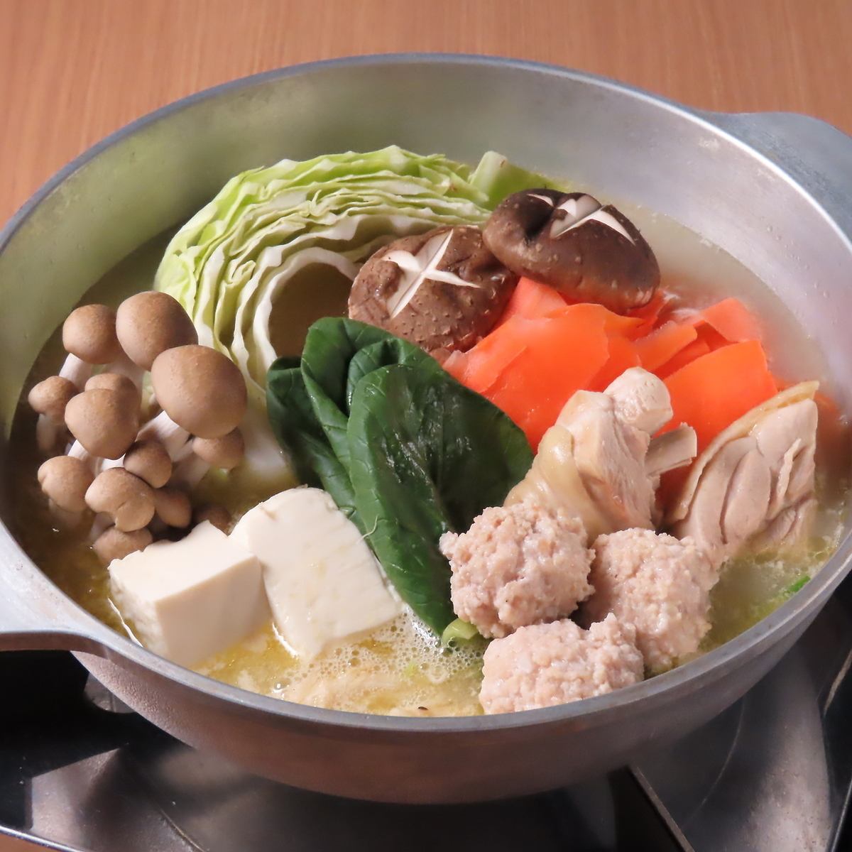 【ディナーや接待に！】絶品の水炊きコース 4500円～