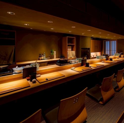 カウンター席は格別！