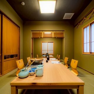 全貸切は15～18名様にてご利用可能。