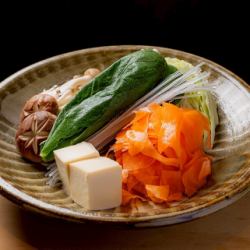 追加の野菜盛（二人前）