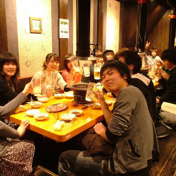 [Private reservations are available for a minimum of 50 to 72 people!] Can be used for a wide variety of occasions, such as dates, after work, with friends, co-workers, and company banquets ♪ All-you-can-eat yakiniku grilled over charcoal!