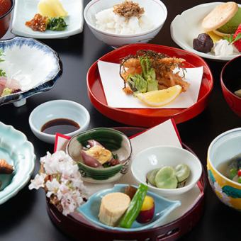 [Evening meal] Authentic Kaiseki Hana 6,600 yen (tax included)