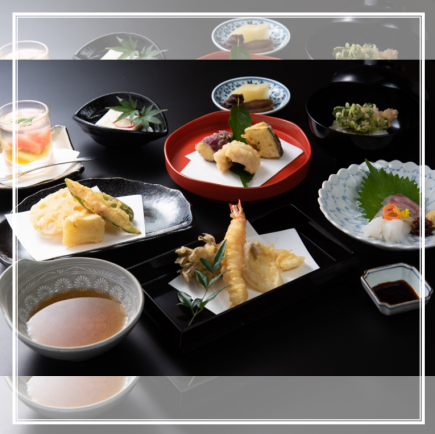 【夜限定 特別メニュー】揚げたて天ぷらコース 竹 7,000円(税込)