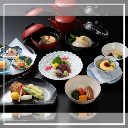 【夜のお品書き◆料理長のおすすめをご用意】ディナー懐石 宝 15,000円(税込) ※要ご予約