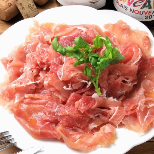 [#All-you-can-eat raw ham] 60 minutes with all-you-can-eat raw ham ★ 100 minutes of all-you-can-drink sparkling wine ♪ 2,800 yen