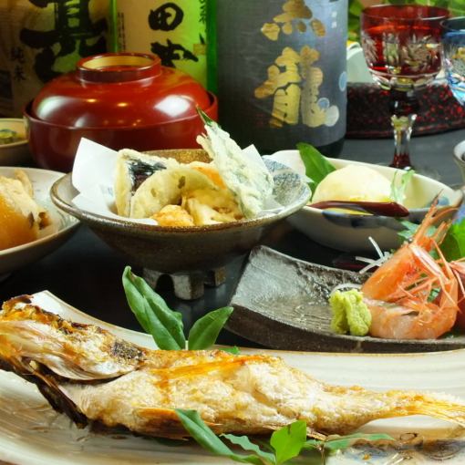 ◆ [Nodoguro course] 6 dishes total 8,800 yen (tax included)