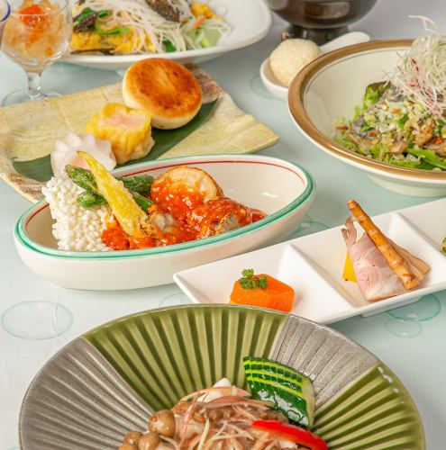Recommended lunch featuring seasonal ingredients