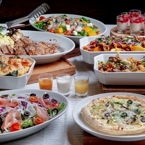 【パーティーにも】一番人気の3時間飲み放題付きコース!B