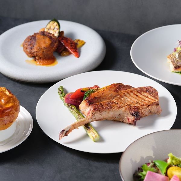 【ランチ】鎌倉の旬を五感で味わう前菜、温菜、選べるメイン 全3品