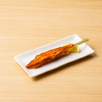 Grilled crab sticks with butter and soy sauce