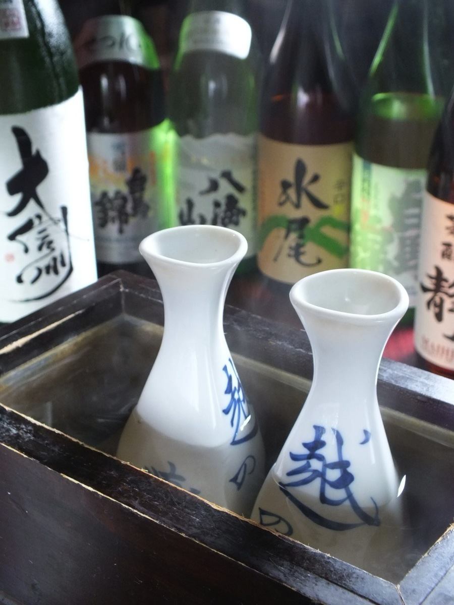All-you-can-drink all-course selection of carefully selected [Shinshu regional sake 5 varieties]!