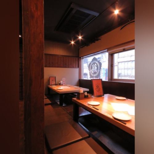 人気の掘り炬燵個室