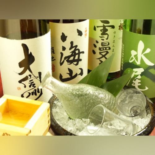 飲み放題は信州地酒7種も