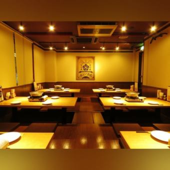 22名~36名まで入れる貸切個室!まさに幹事様理想の空間!ご質問、ご要望はお気軽にお問い合わせください!