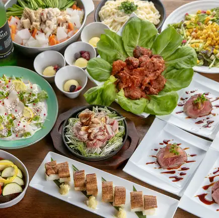 【2026年夏季宴会套餐】炭烤信州山牛配烤萨摩知兰鸡腿:¥5500 ⇒ ¥5000(含税)