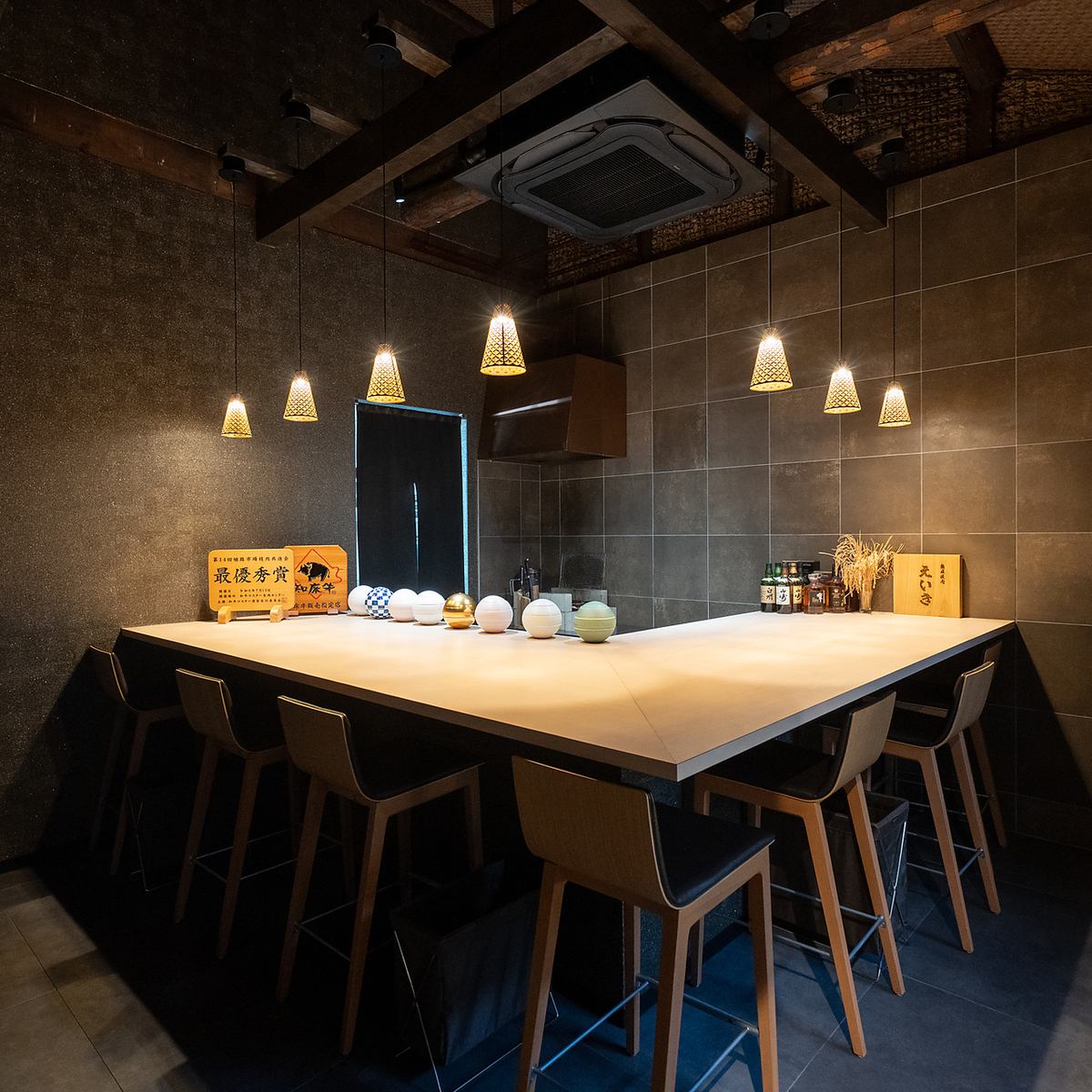 洗練された店内で特別なひとときをおすごしください。