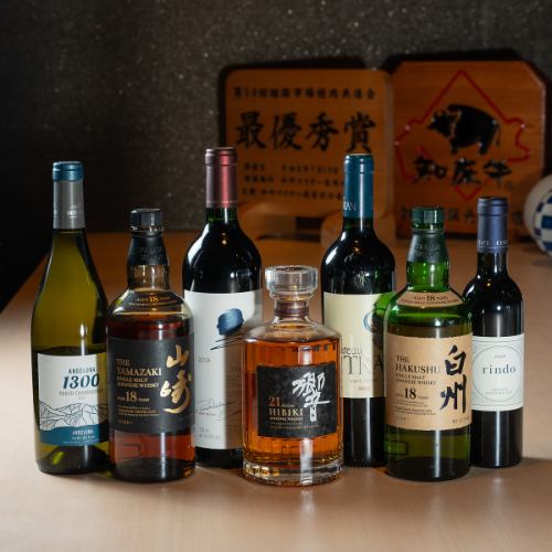 料理に合う豊富なドリンク