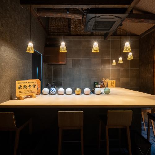 カウンターで特別な時間