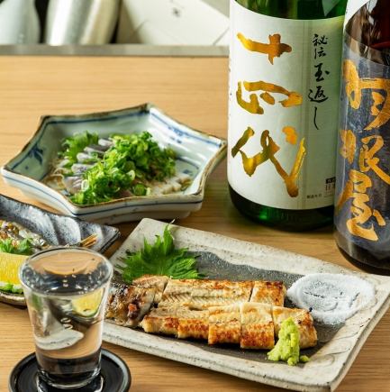 【2時間飲み放題付き】プレミアム炉端コース◆12品10000円(税込)