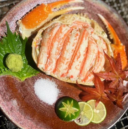 ズワイガニ香箱盛り