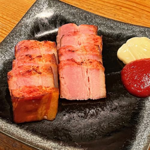 厚切りベーコン／お肉屋のウインナー　各