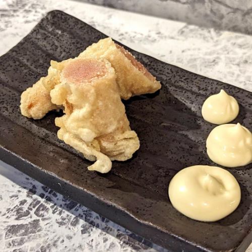 明太子丸ごと一本揚げ