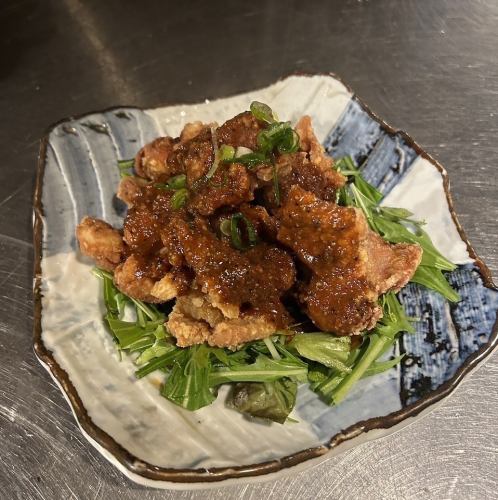 麻婆揚げ鶏