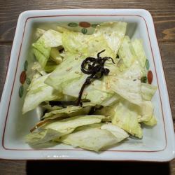 塩昆布キャベツ