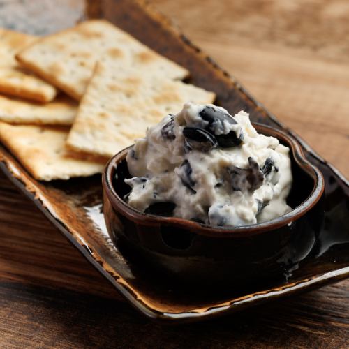 黒豆のマスカルポーネ和え