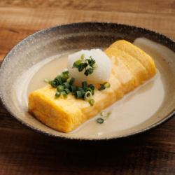 鳥白湯だし巻きたまご