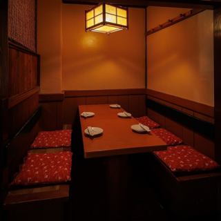 【6名様から10名様】プライベートな空間でお寛ぎいただけます。
