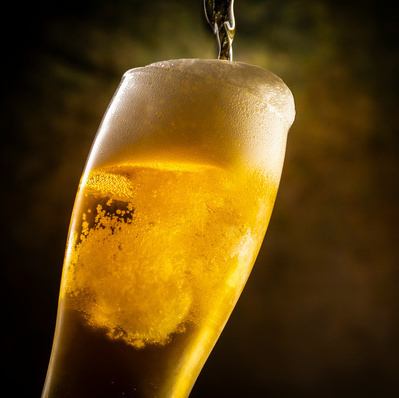 生ビール付き★『2時間飲み放題単品プラン』2980円⇒1980円《お席だけのご予約》