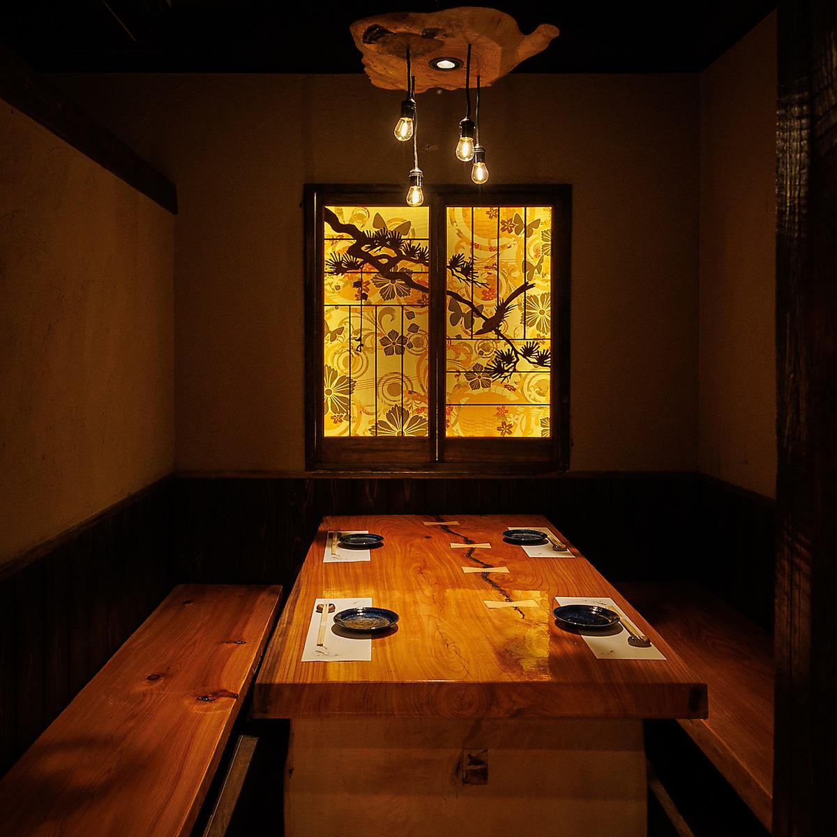 プライベートな空間♪完全個室席で特別な時間をお愉しみください